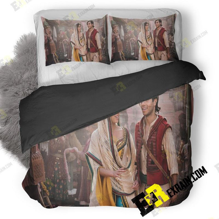 Jasmine And Aladdin In Aladdin Movie G1 3D Customize Bedding Sets Duvet Cover Bedroom set Bedset Bedlinen