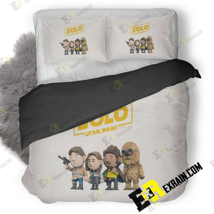 Solo A Star Wars Story 4K Art Q4 3D Customize Bedding Sets Duvet Cover Bedroom set Bedset Bedlinen