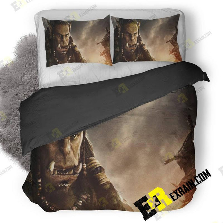 Durotan Character In Warcraft 3D Customize Bedding Sets Duvet Cover Bedroom set Bedset Bedlinen