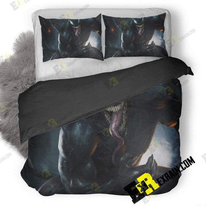 Venom Movie Art G6 3D Customize Bedding Sets Duvet Cover Bedroom set Bedset Bedlinen