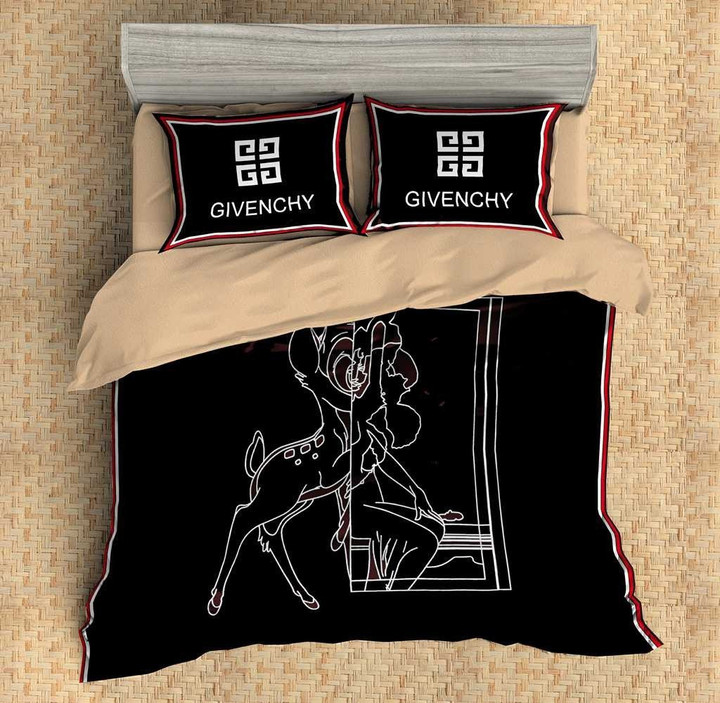 Givenchy Logo Custom Bedding Set (Duvet Cover & Pillowcases) #2