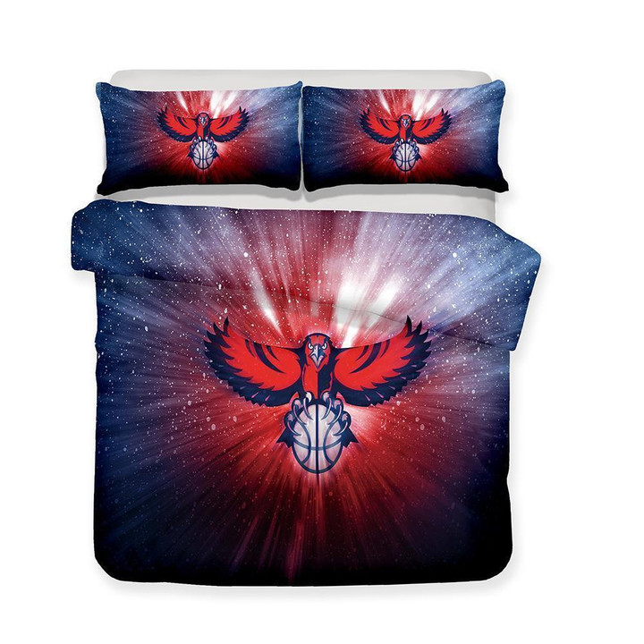 Home Decoration Design Bedding Hawks Atlanta Hawks Nba Logo Theme Bedding Sets Comforter Bedspreads