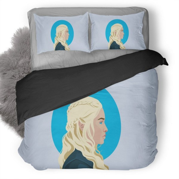 Daenerys Targaryen Illustration 2018 Bedding Set