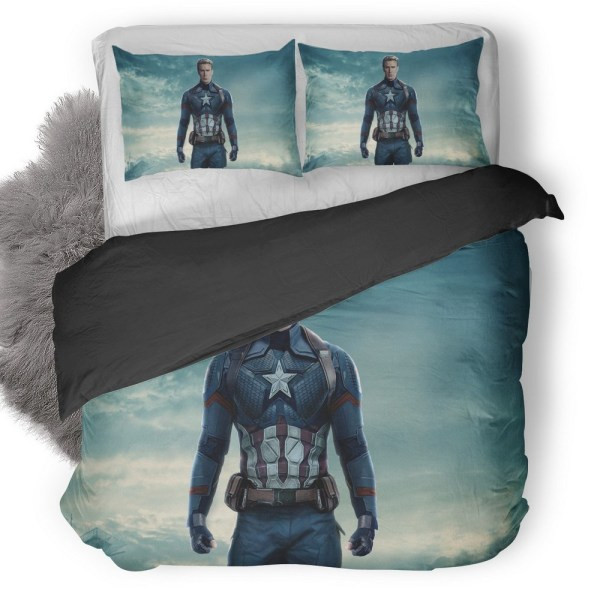 Captain America In Avengers 4 Bedding Set