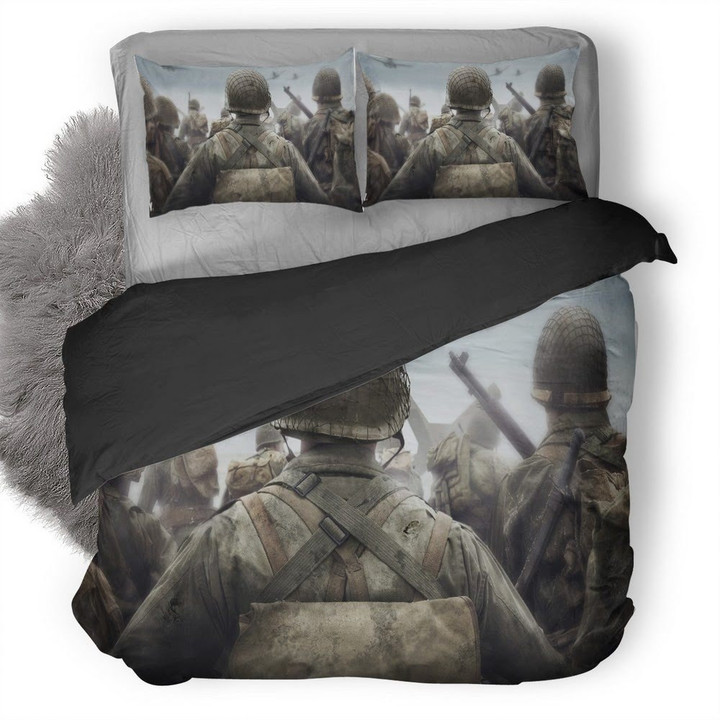 Call Of Duty Wwii #14 Duvet Cover Bedding Set