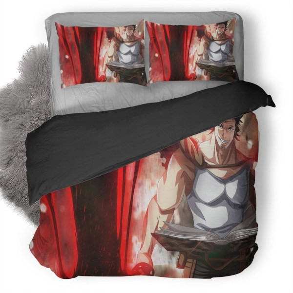 Black Clover Anime Bedding Set