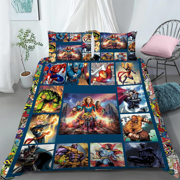 Marvel Comic Bedding Set V5