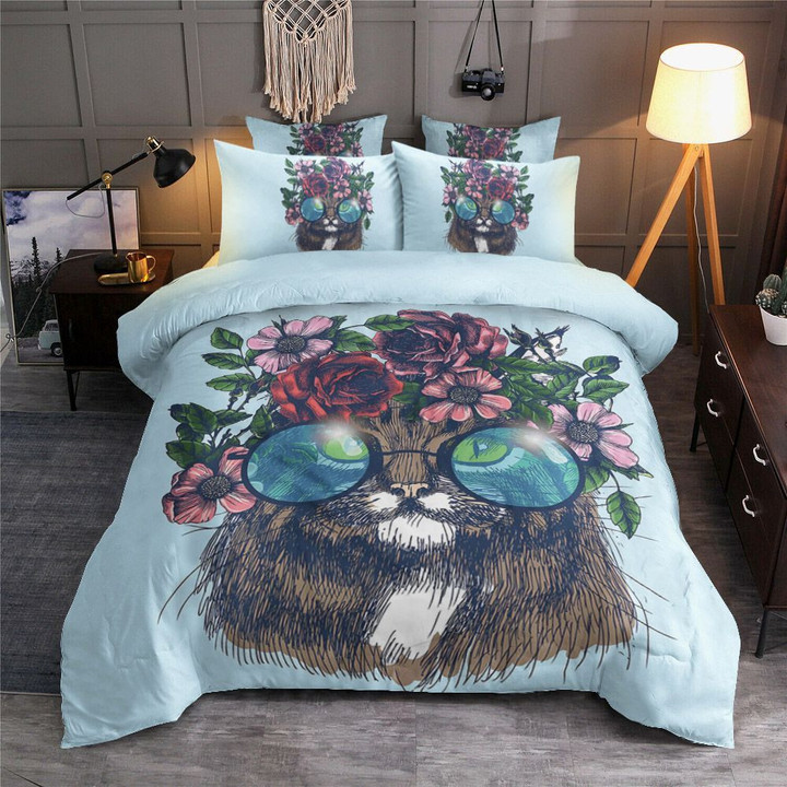 Cat Flower Hv2712024T Bedding Sets