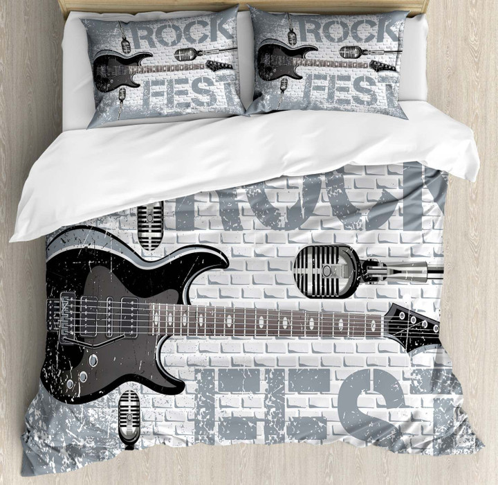 Rock Music Clm2809146B Bedding Sets