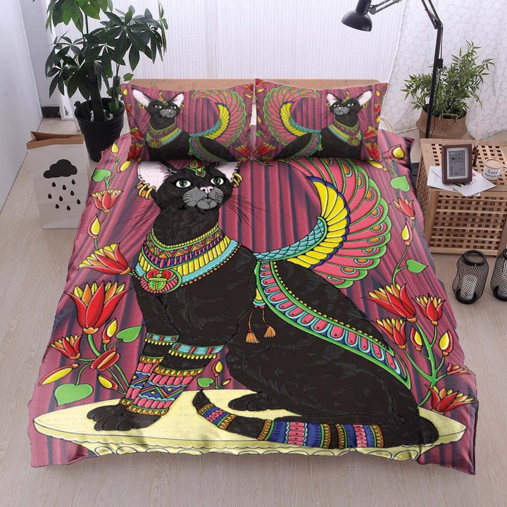 Egypt Black Cat Dd260956B Bedding Sets