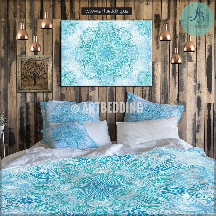 Blue Bohemian Mandala Cl25100026Mdb Bedding Sets