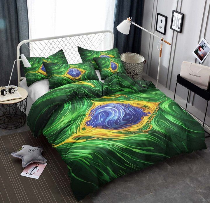 Brazil Ht280808T Cotton Bed Sheets Spread Comforter Duvet Cover Bedding Sets