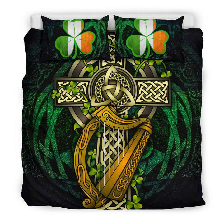 Irish St Patricks Day Comforter Duvet Cover Bedding Sets | 100% Polyester | 3 Piece | King Queen Size | Bs1261