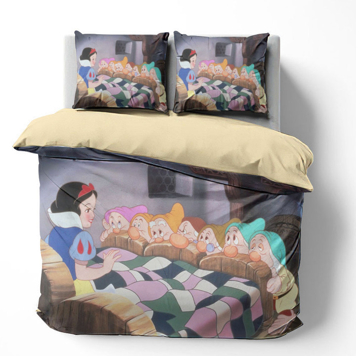 Disney Snow White 3 Duvet Cover Bedding Set