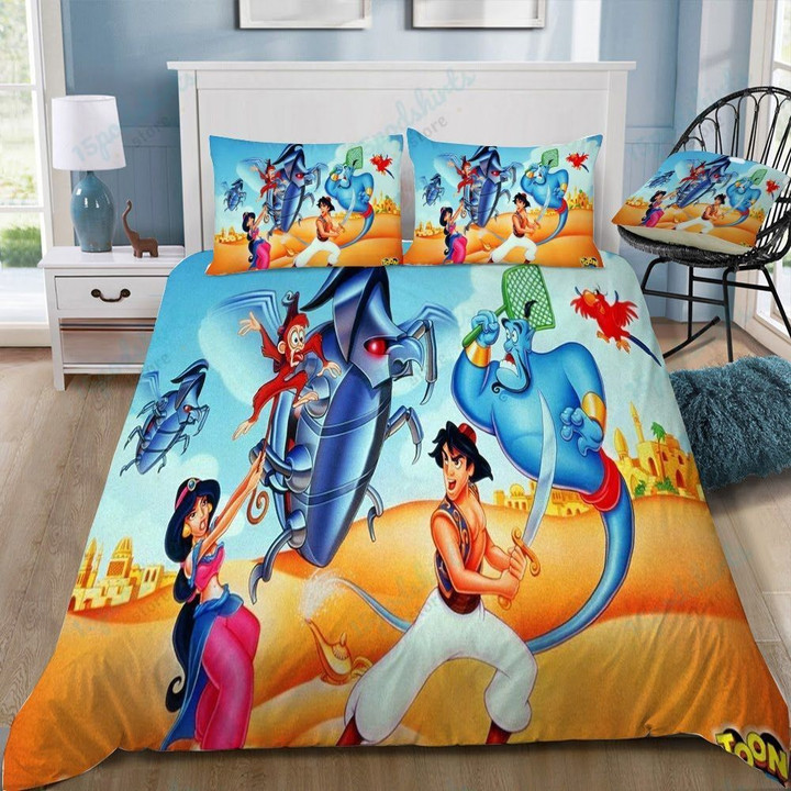 Disney Aladdin And Jasmine 31 Duvet Cover Bedding Set