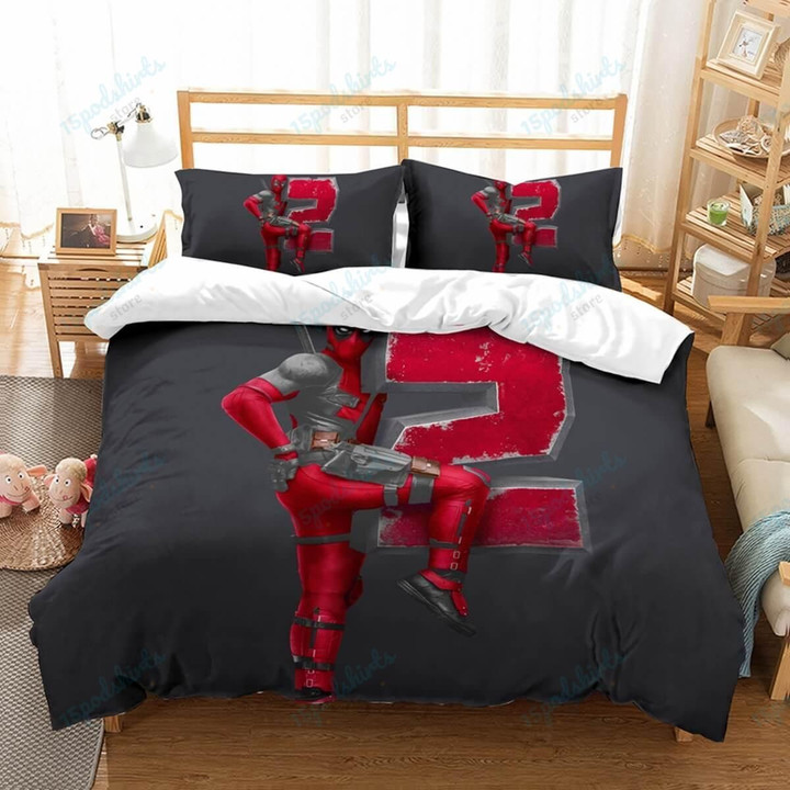 3D Customize Deadpool 2 Bedding Set Duvet Cover Set Bedroom Set Bedlinen