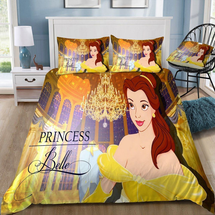 Disney Beauty And The Beast 7 Duvet Cover Bedding Set