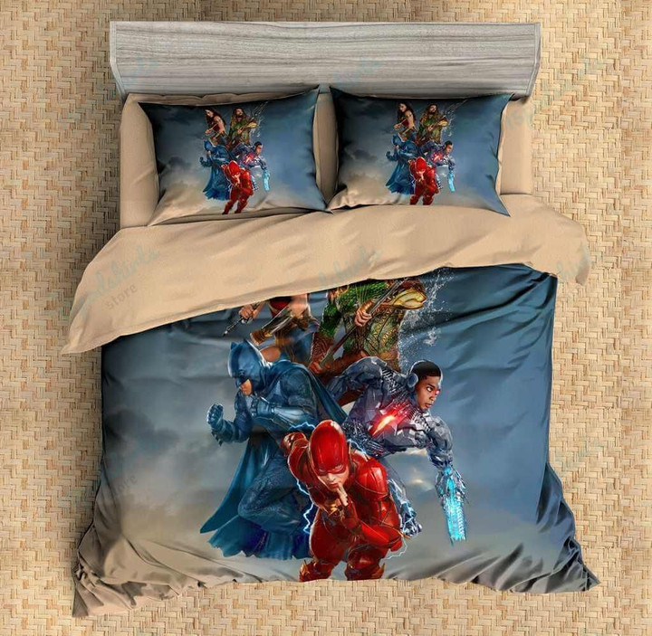 3D Customize Justice League Bedding Set Duvet Cover Set Bedroom Set Bedlinen