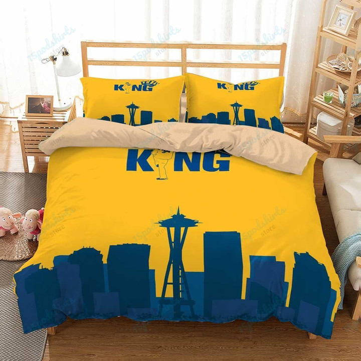 3D Customize King Felix Seattle Mariners Bedding Set Duvet Cover Set Bedroom Set Bedlinen