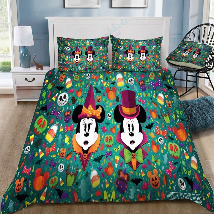 Disney Mickey And Minnie 25 Duvet Cover Bedding Set