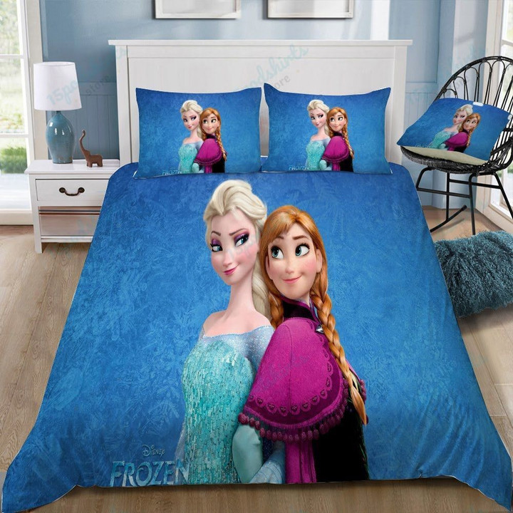Disney Frozen Anna And Elsa 34 Duvet Cover Bedding Set