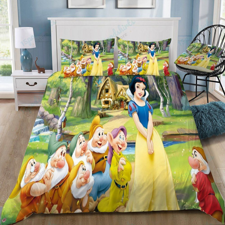 Disney Snow White 4 Duvet Cover Bedding Set