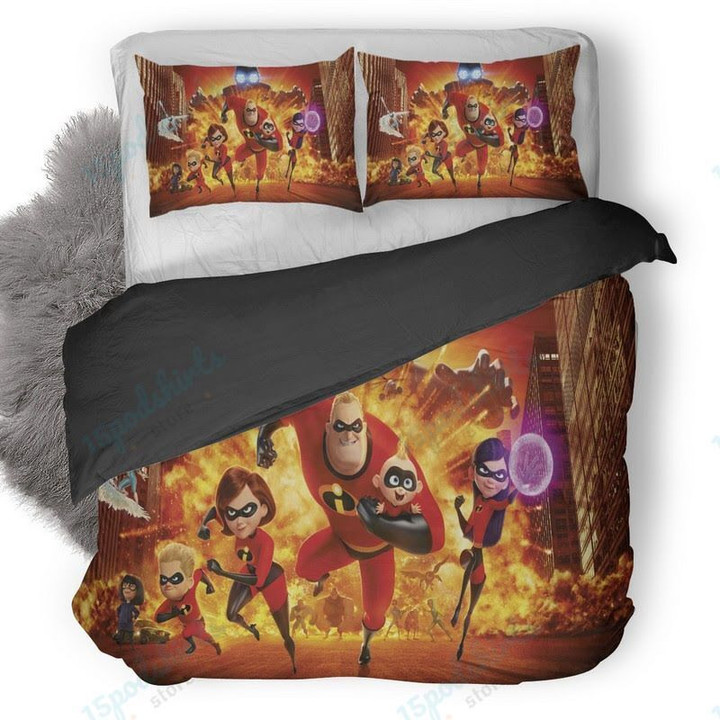 The Incredibles 2 Running 1 Duvet Cover Bedding Set