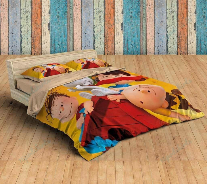 3D Customize Peanuts Bedding Set Duvet Cover Set Bedroom Set Bedlinen