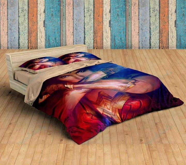3D Customize Wonder Woman Bedding Set Duvet Cover Set Bedroom Set Bedlinen