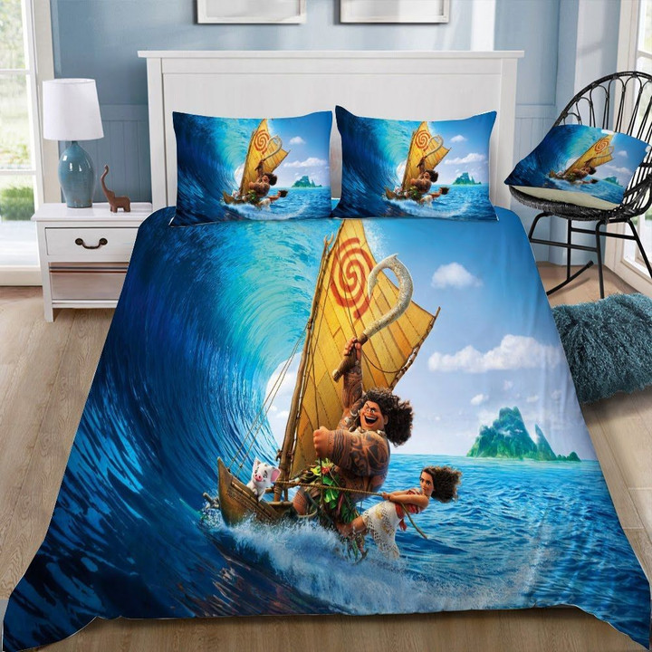 Disney Moana 2 Duvet Cover Bedding Set