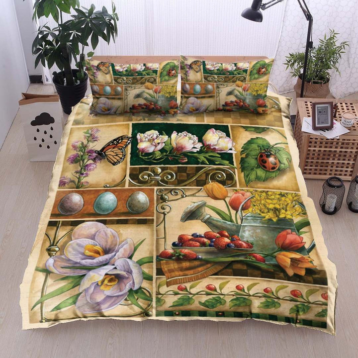 Flower And Bugs Dn11100093B Bedding Sets