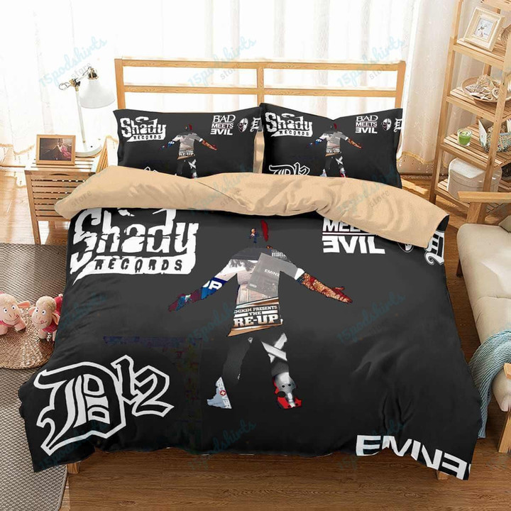 3D Customize Eminem Bedding Set Duvet Cover Set Bedroom Set Bedlinen