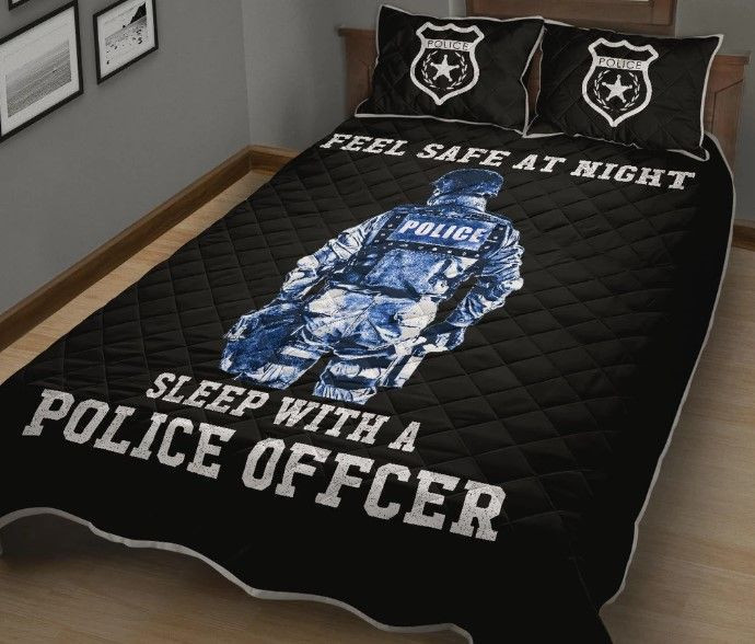 Police Offcer Feel Safe At Night Cl09120312Mdb Bedding Sets