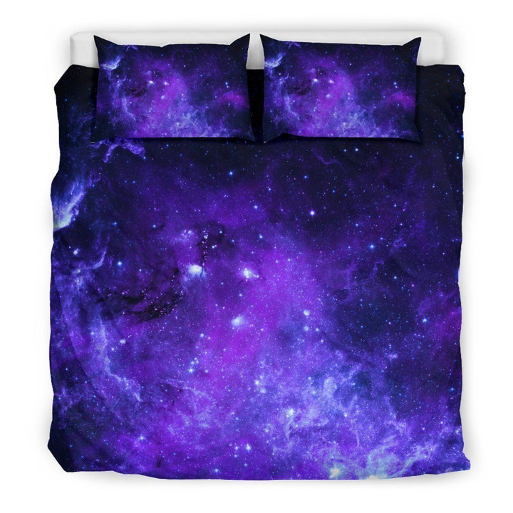 Purple Stars Nebula Galaxy Space Clh2910515B Bedding Sets