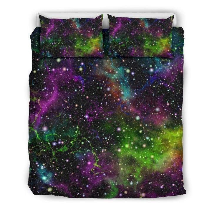 Abstract Dark Galaxy Space Clh2910004B Bedding Sets