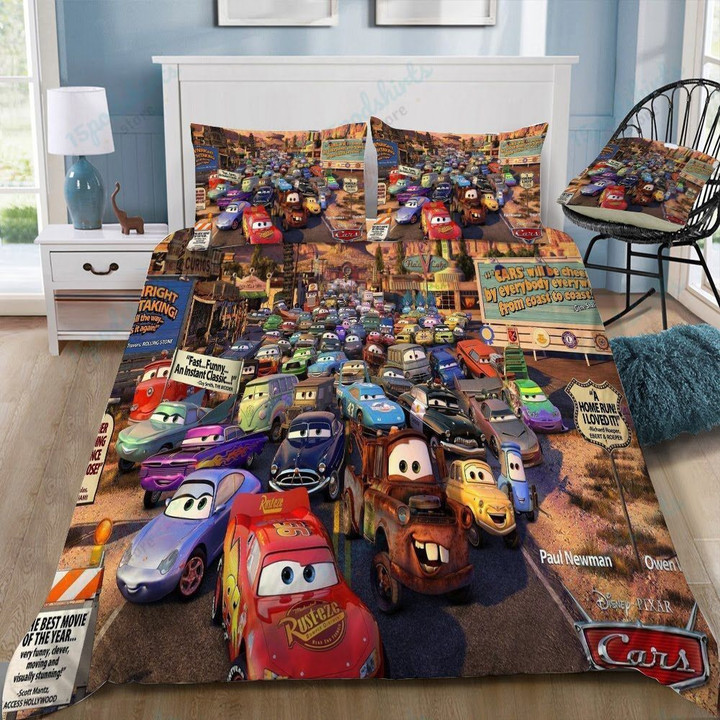 Disney Cars 69 Duvet Cover Bedding Set