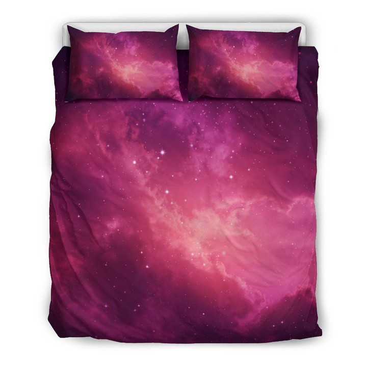 Purple Nebula Cloud Galaxy Space Clh2910511B Bedding Sets