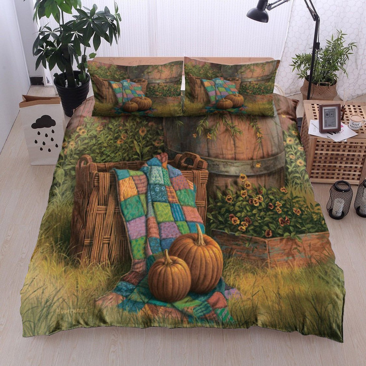 Pumpkin And Patches Bedding Set All Over Prints