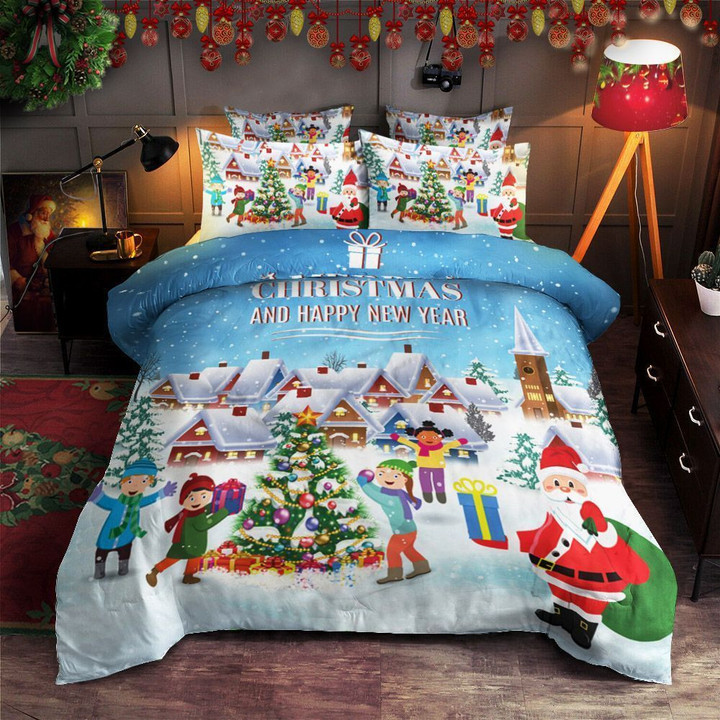 Merry Christmas Bedding Set Tdczy