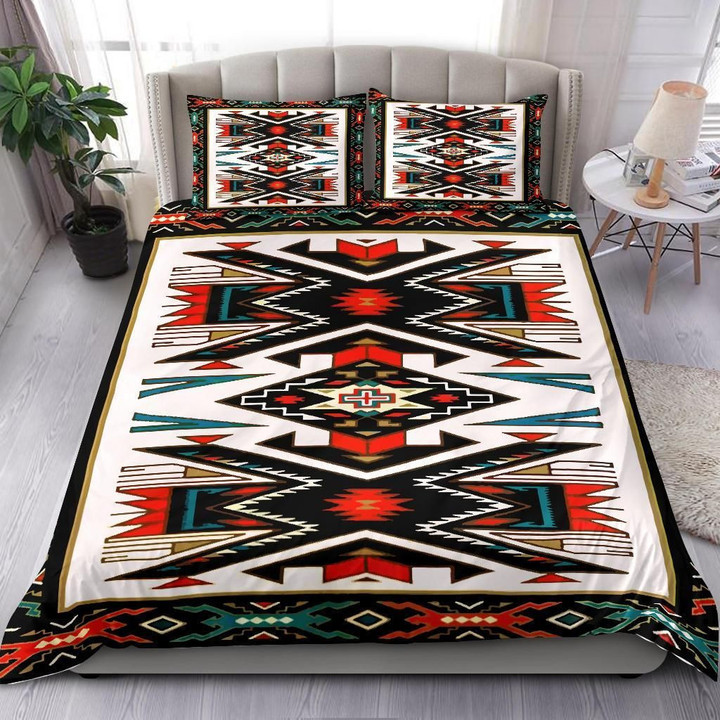 Tribal Color Pattern Native American Ct Bedding Set Bevrdr