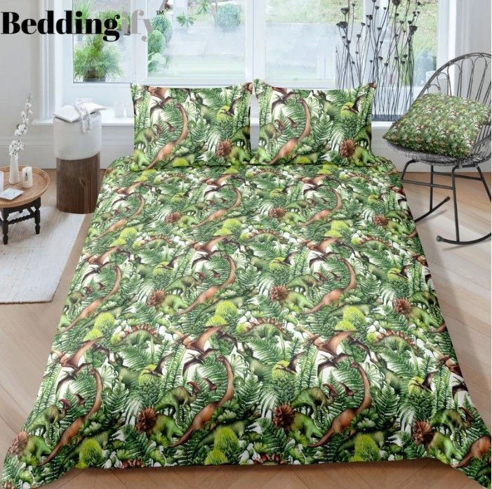 Leaves And Dinosaur Clh1410206B Bedding Sets