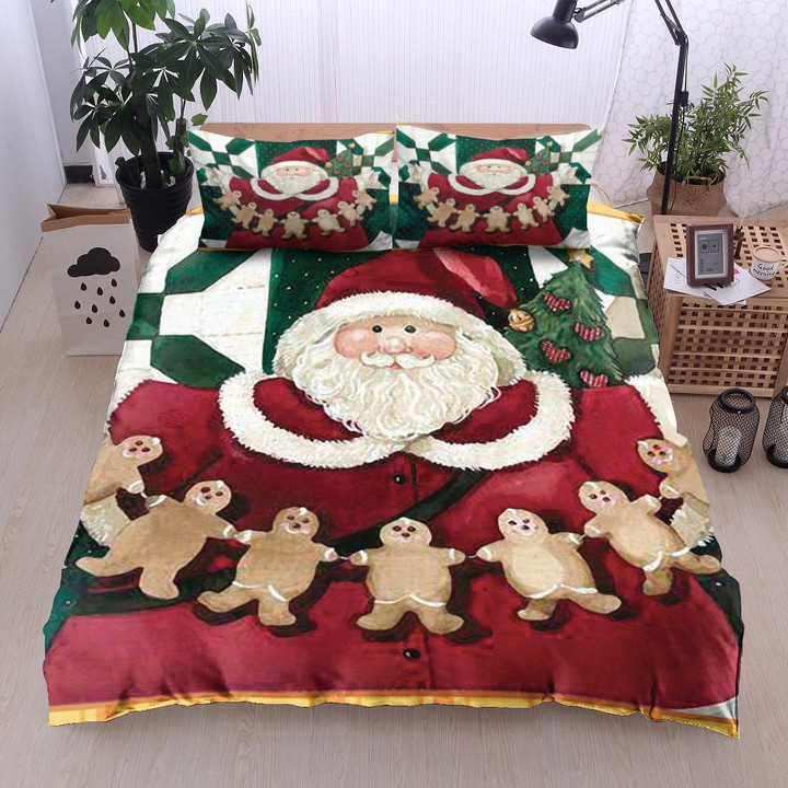 Santa Christmas Bedding Set Iyy