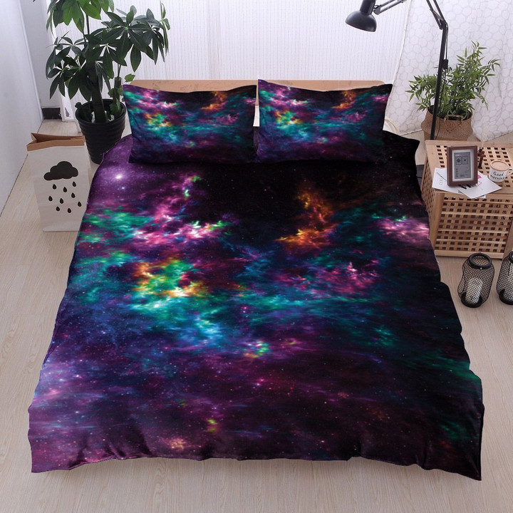 Galaxy Colorful Bedding Set Iywm
