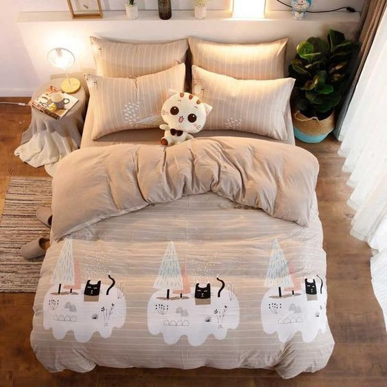 Cat Bedding Set Iysw