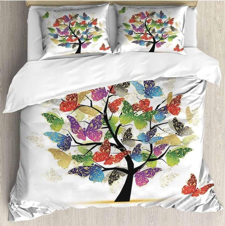 Tree Of Life Butterfly Bedding Set Iyd