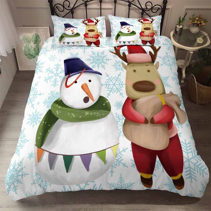 Snowman Christmas Dac Bedding Setuy