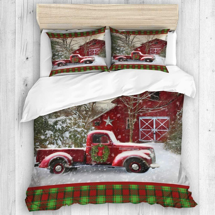 Christmas Red Truck Dtc Bedding Setjb