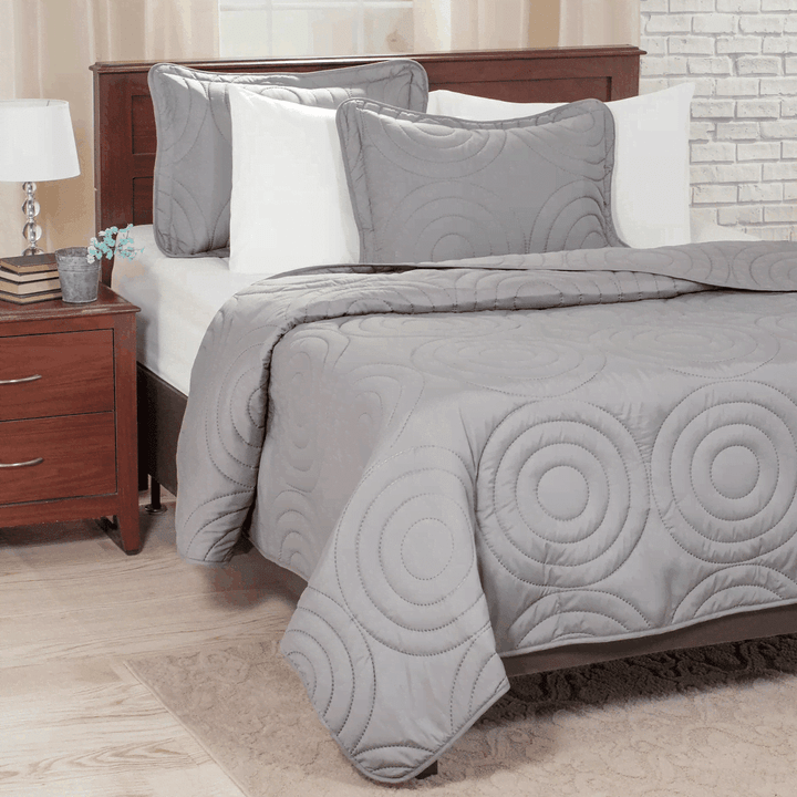 Solid Embossed Clab Bedding Set Camlimf