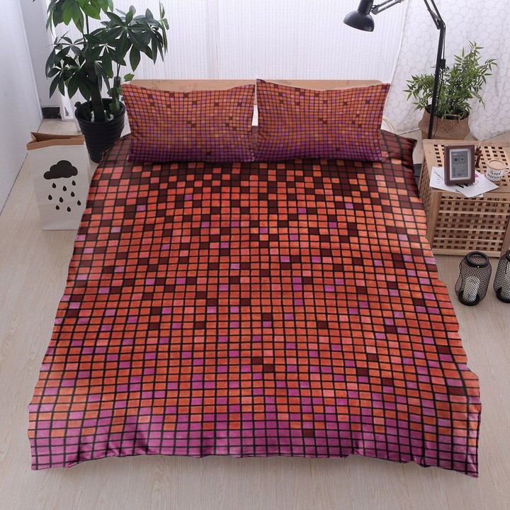 Colorful Squares Bedding Set All Over Prints