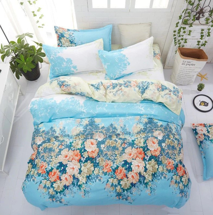 Flower Bedding Set All Over Prints